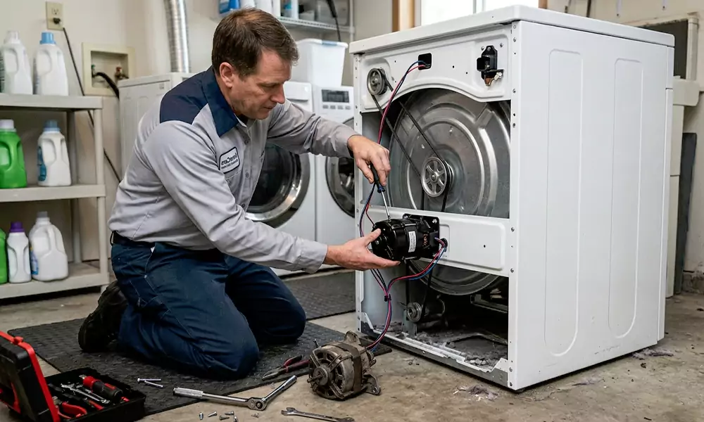 Dryer Motor Replacement in Grafton, MA