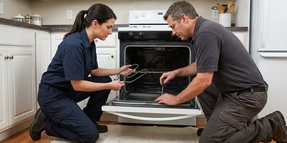 Oven Heating Element Replacement in Grafton, MA