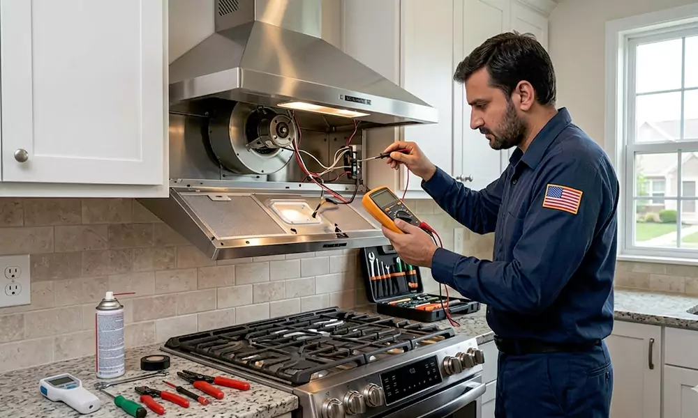 Range Hood Repair in Grafton, MA