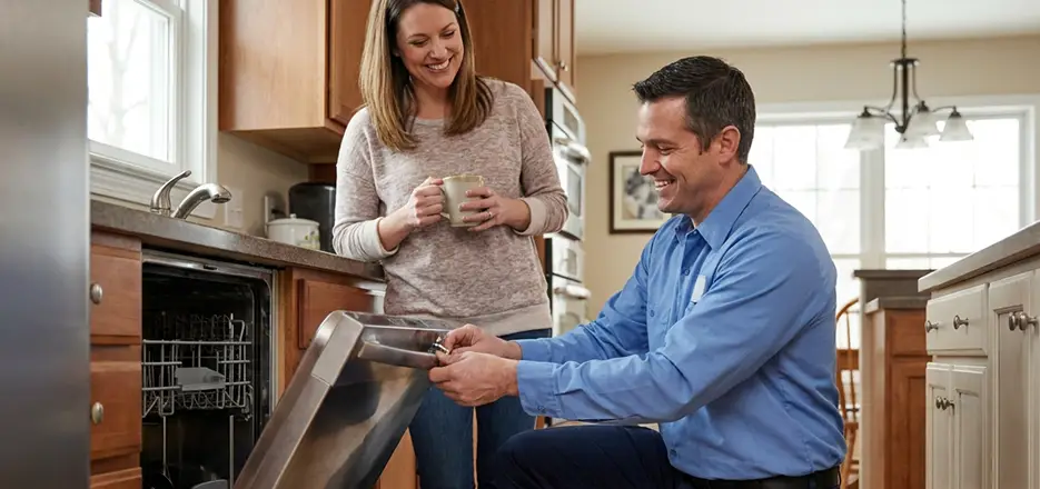 Dishwasher Latch Handle Replacement in Grafton