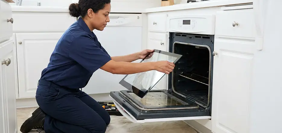 Range Oven Door Glass Replacement in Grafton