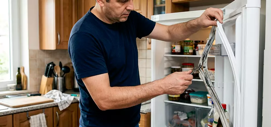 Replace Worn Refrigerator Seal in Grafton