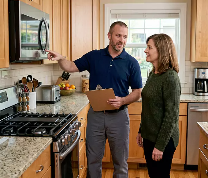 Why Grafton Homeowners Trust Us for Professional Microwave Installation?